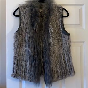 What Goes Around Comes Around Fur Vest